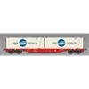 ACME H0 Cemat Containerwagen Sgns Schmidt