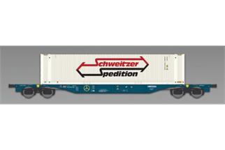 ACME H0 Cemat Containerwagen Sgnss Schweitzer