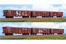 ACME H0 DB AG Rolldachwagen-Set Tamns 895, DB Cargo - Graffiti, gealtert, Ep. V-VI, 3-tlg.