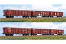 ACME H0 DB AG Rolldachwagen-Set Tamns 895, DB Cargo - Graffiti, gealtert, Ep. V-VI, 3-tlg.