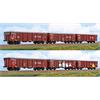 ACME H0 DB AG Rolldachwagen-Set Tamns 895, DB Cargo - Graffiti, gealtert, Ep. V-VI, 3-tlg.