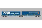 ACME H0 Ermewa Doppel-Containertragwagen Sggmrss 90', TAB Rail Road/Transalliance, Ep. VI