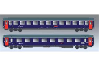 ACME H0 FS Reisezugwagen-Set, InterCity Notte, Ep. VI