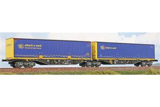 ACME H0 GTS Doppel-Containertragwagen Sggmrss, Alberti e Santi, Ep. V-VI