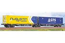 ACME H0 GTS Rail Container-Doppeltragwagen Sggmrss, Augustin/GTS, Ep. VI