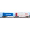 ACME H0 Hupac Doppel-Containertragwagen Sggmrss, Giezendanner/van Dijk (Sonderserie)