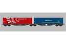 ACME H0 PKP Cargo Doppel-Containertragwagen Sggmrss 90', Codognotto/UNIT45, Ep. VI