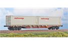 ACME H0 Touax Containertragwagen Sgns, Metrocargo Italia, Ep. V-VI