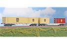ACME H0 VTG/AAE Containertragwagen-Set Sgnss, MSC, Ep. V-VI, 2-tlg.