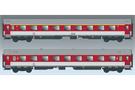ACME H0 ZSSK Reisezugwagen-Set Apeer/Bpeer, Ep. V-VI, 2-tlg.