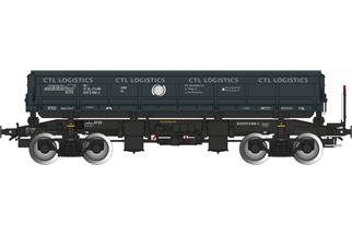 Albert Modell H0 CTL Maczki-Bor Seitenkippwagen Fa, CTL Logistics, grau, Ep. VI