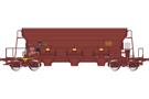 Albert Modell H0 Ermewa Schüttgutwagen Tads, braun, Ep. VI