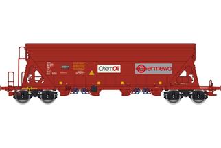 Albert Modell H0 Ermewa Schüttgutwagen Tapps, ChemOil, Ep. VI