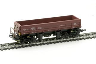 Albert Modell H0 Financial Found Seitenkippwagen Uas, braun, Ep. VI