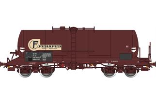 Albert Modell H0 JZ Kesselwagen Uahrrs-z, Fersped, braun, Ep. IV