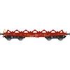 Albert Modell H0 MAV Flachwagen Shmms, braun, Ep. VI