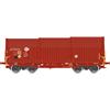 Albert Modell H0 MAV Teleskophaubenwagen Shimmns, braun, Ep. V