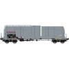 Albert Modell H0 NACCO Kesselwagen Zas, grau, Ep. VI