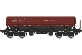 Albert Modell H0 PKP Seitenkippwagen Fals-x, brau, Ep. IV