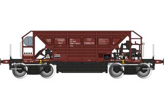 Albert Modell H0 PKP Selbstentladewagen Facc, braun, Ep. V