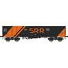 Albert Modell H0 Seville Rail Rent Hochbordwagen Eas, schwarz/orange, Ep. VI