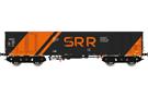 Albert Modell H0 Seville Rail Rent Hochbordwagen Eas, schwarz/orange, Ep. VI