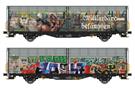 Albert Modell H0 TWA Schiebewandwagen Hbbillns, Graffiti - Milliardäre bekämpfen, Ep. VI
