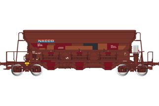 Albert Modell H0 VTG/NACCO Schüttgutwagen Tads, braun, Ep. VI