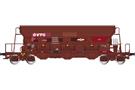 Albert Modell H0 VTG/SZ Schüttgutwagen Tads, braun, Ep. VI