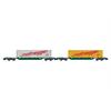 Arnold N CEMAT Containerwagen-Set, 45'-Container Nothegger, Ep. V-VI, 2-tlg.