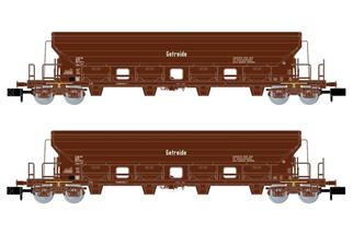 Arnold N DR Schwenkdachwagen-Set, Getreide, Ep. IV, 2-tlg.