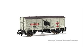 Arnold N RENFE gedeckter Güterwagen J300.000, Osborne, Ep. III