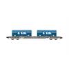 Arnold N SNCF Containertragwagen Sgnss, 2x22'-Coil-Container TTS, Ep. V