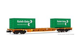 Arnold N Wascosa Containertragwagen Sgnss, Kehrli + Oehler, Ep. VI