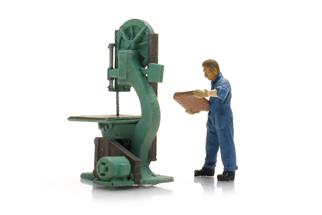 Artitec H0 Bandsäge mit Figur