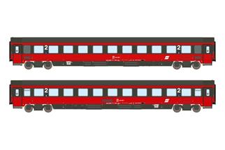 ASM N ÖBB Reisezug-Wagenset 2 EC 64 Mozart, Ep. V, 2-tlg. ASM N ÖBB Reisezug-Wagenset 2 EC 64 Mozart, Ep. V, 2-tlg.
