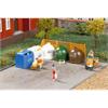 Auhagen H0 Recycling-Container mit Zubehör