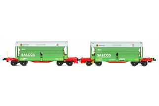 B-Models DB AG/Salzgitter AG Innofreight RockTainer ORE, SALCOS, 2-tlg.