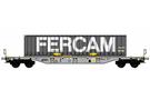 B-Models H0 Hupac Containertragwagen Sgns, Fercam