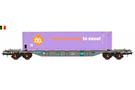 B-Models H0 Lineas Containertragwagen Sgns, 45'-Container 2XL