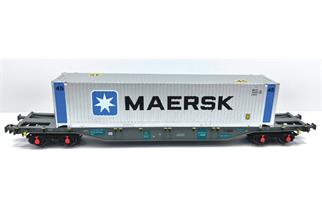 B-Models H0 Lineas Containertragwagen Sgns, 45'-Container Maersk