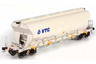 B-Models H0 VTG Getreidesilowagen-Set Uagnpps, 1. Serie, 3-tlg.