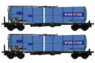 B-Models H0 Wascosa Kesselwagen-Set, 2-tlg.