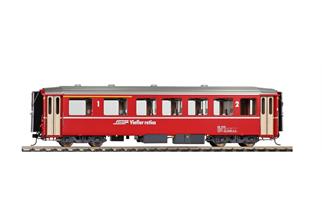 Bemo 0m RhB Einheitswagen I AB 1544, rot