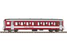 Bemo H0m FO Pendelzugwagen B 4254, rot mit weissem Band