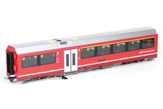 Bemo H0m RhB AGZ-Mittelwagen AB 572 01, mit Innenbeleuchtung