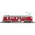 Bemo H0m RhB Berninatriebwagen ABe 4/4 42 II, rot