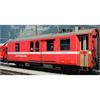 Bemo H0m RhB Gepäckwagen D 4223, neurot, Pantograph demontiert