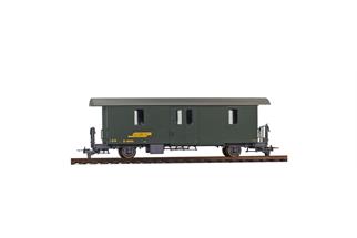 Bemo H0m RhB Gepäckwagen D2 4045, grün