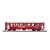 Bemo H0m RhB Personenwagen EW I B 2310, kurz rot